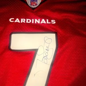 AZ Cardinals Matt Leinart signed authentic stitched Jersey.